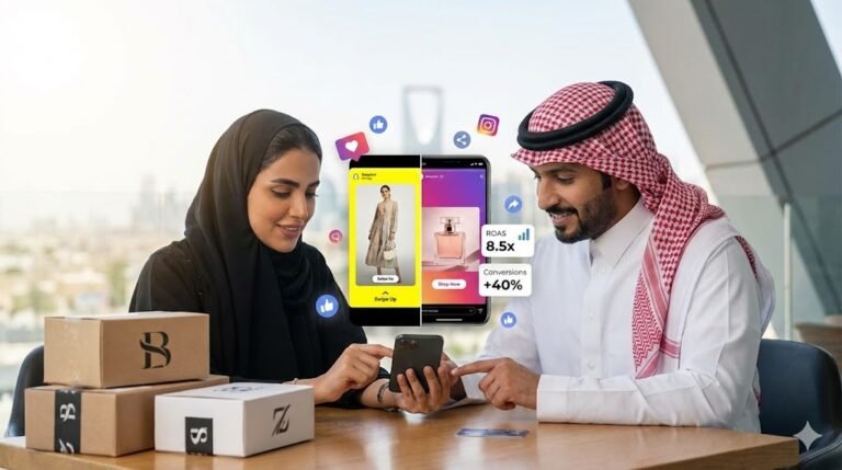 إعلانات سناب شات وإنستقرام للمتاجر السعودية